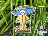 April Showers May Flowers - Wood Patch (Sold Individually)