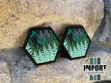 Tree Line Bigfoot - PVC Ranger Eye Patch (sold in pairs)
