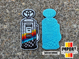 Fuel Pump - Race Flag Patch