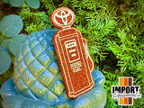 Fuel Pump - Pumpkin Spice Acrylic Patch  (full size)
