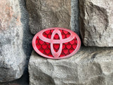 Symbol with Hearts - Wood/Acrylic Patch