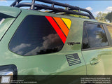 Side Window 3 Stripe Decal Sticker Kit (18" Version)