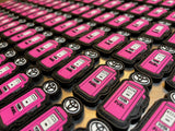 Fuel Pump Pink PVC Ranger Eye Patch (sold in pairs)