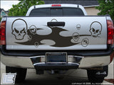 Tribal & Skulls - Large Tailgate Style Decal
