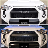 4Runner Front Bumper Fang Decals - 5th Gen Toyota 4Runner 2014 - 2024