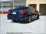 Toyota Corolla Back up Light Overlay Decals / Stickers - Fits 9th Gen