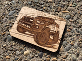 Custom Portrait Wood Patch - made from your photo