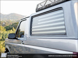 Custom American Flag SIDE WINDOW Decals - Choose Your Size