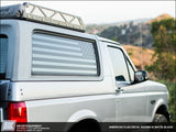 Custom American Flag SIDE WINDOW Decals - Choose Your Size