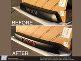 4Runner PRO Grille TOYOTA Lettering Decal - 5th Gen Toyota 4Runner 2014-2023