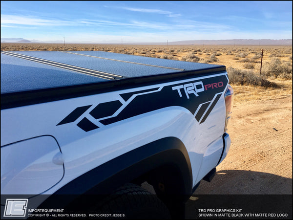 Toyota Tacoma TRD PRO Graphics Kit - Fits 2016 2017 2018 2019 2020 2021 2022 2023