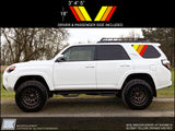 Side Window 3 Stripe Decal Sticker Kit (18" Version)