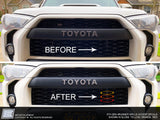 Toyota 4Runner Grille Accent Decals Stickers, fits 2014 - 2023