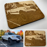 Custom Portrait Wood Patch - made from your photo