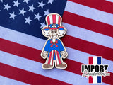 Uncle Sam - Wood Patch (Sold Individually)