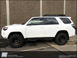 Toyota 4Runner American Flag MOUNTAIN Side Window Decal - Fits 2010 - 2023 5th Gen
