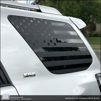 Toyota 4Runner American Flag Side Window Decal - Fits 2010 - 2023 5th Gen