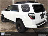 Toyota 4Runner MOUNTAIN & TREE LINE Side Window Decal - Fits 2010 - 2021 5th Gen