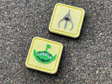 Alien & Claw PVC Ranger Eye Patches (sold in pairs)