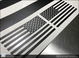 American Flag Decal - Toyota 4Runner Tacoma FJ Sequoia Tundra