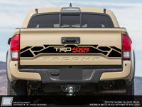 Toyota Tacoma Tailgate Graphics Kit - TRD PRO 4x4 Sport Off Road  - Fits 2016 2017 2018 2019 2020 2021 2022 2023