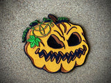 Evil Pumpkin - Embroidered Patch (Holdbacks)