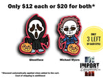 Trick or Treat Killers - Wood Patch (Sold Individually)