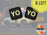 PP "YO" PVC Ranger Eye Patches VERSION 2 (sold in pairs)