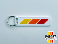 Tri-Color Keychain - 3D Printed