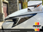 Toyota Corolla E210 Side Marker Light Overlay Decal - fits 2023 2024 2025