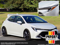 Toyota Corolla E210 Side Marker Light Overlay Decal - fits 2023 2024 2025