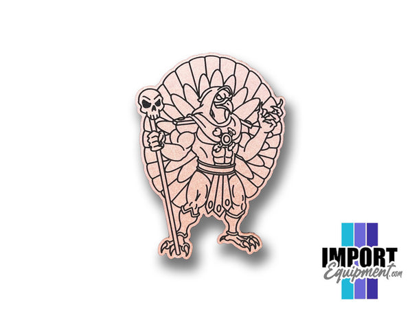 Skeleturkey Leather Patch - Thanksgiving 2025