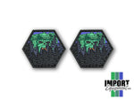 Tree Line PVC Ranger Eye Patch - Castle (sold in pairs)