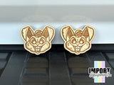 Bunny Ranger Eyes - Easter 2025 Wood Patch (Sold in Pairs)