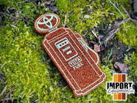 Fuel Pump - Pumpkin Spice Acrylic Patch  (full size)