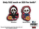 Trick or Treat Killers - Wood Patch (Sold Individually)