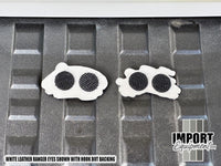 May 4th 2025 - Leather Ranger Eye Patches (sold as a pair)