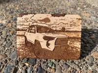 Custom Portrait Wood Patch - made from your photo