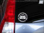 Round Nissan Xterra 2005 - 2015 (Gen2) Aerodynamics Are Overrated Decal Sticker