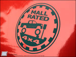 Toyota Tacoma Mall Rated Decal