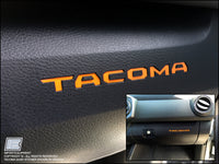 Toyota Tacoma Glove Box Fill-in Decal 2016 +