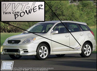 VVT-i or VVTL-i "Twin Cam Power" Side body Decals