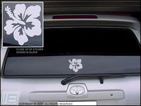 Hibiscus Flower Decal - Medium 4.5"x4.5"