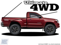 Ultimate 4wd - Bedside Decals