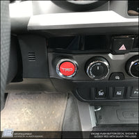 Toyota Tacoma Engine Push Button Decal Sticker 2016 +