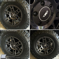 FN Fx Pro Wheels Center Cap Decal / Sticker fits Toyota Tacoma FJ 4Runner TRD