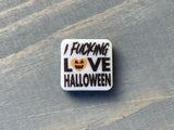 BLEMISHED I F****** Love Halloween Plastic Ranger Eye Patch (Sold Individually)