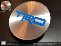 OEM TRD Center Cap Overlay Decal / Sticker - Fits Part Number PTR18-35092