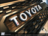 Toyota Tacoma TRD PRO Grille "TRD" Accent Sticker Decal