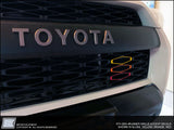 Toyota 4Runner Grille Accent Decals Stickers, fits 2014 - 2023